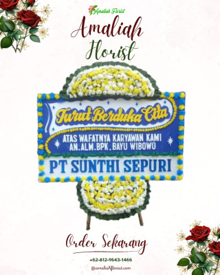 Papan Bunga Duka di Bener Kelipah